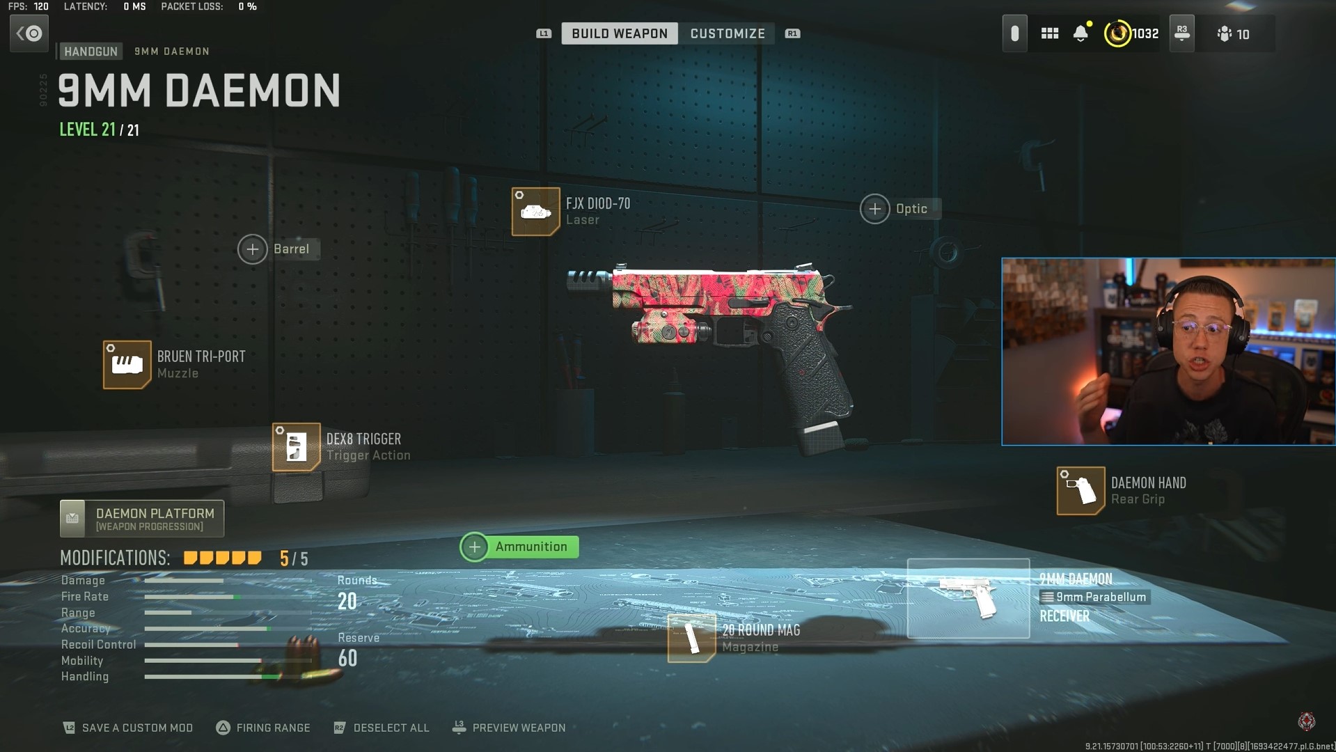 Top 9mm Daemon loadout in MW2: heres how to build the ultimate loadout for you.