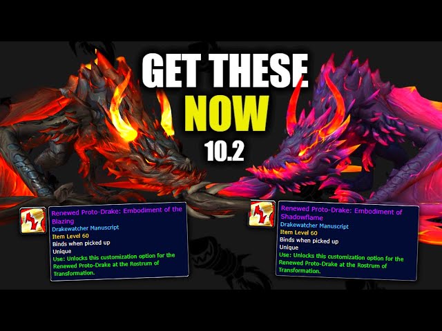 Get Your Blazing Renewed Proto Drake Mount Easily with This Guide