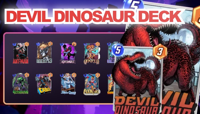 Devil Dino Deck Marvel Snap: Easy Wins? Build the Ultimate Dino Deck for Victory!