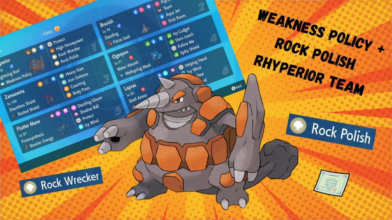 Need Rhyperior Best Moves? (Heres a quick guide to make your Rhyperior unbeatable)