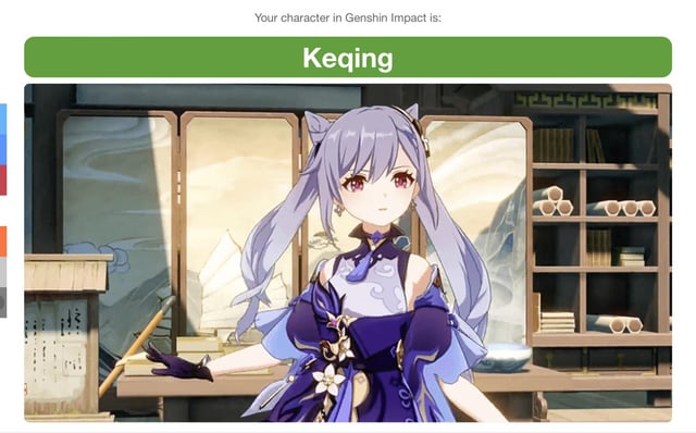 Are You a Keqing or a Venti? Genshin Impact Personality Quizzes Tell You