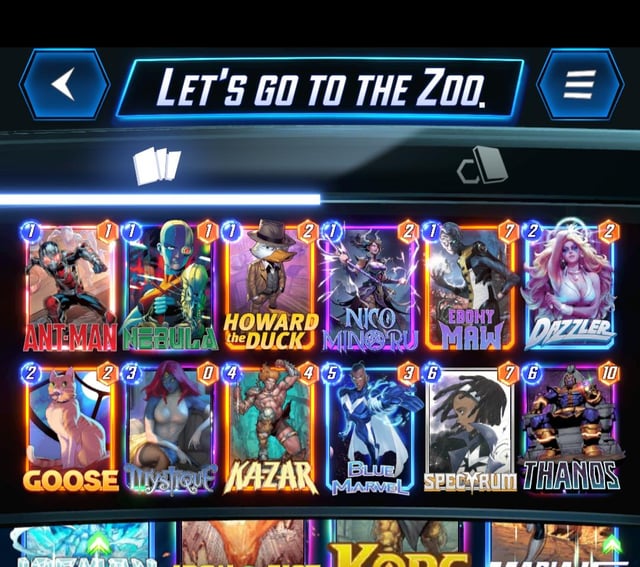 Want to win more? Try this best zoo deck marvel snap