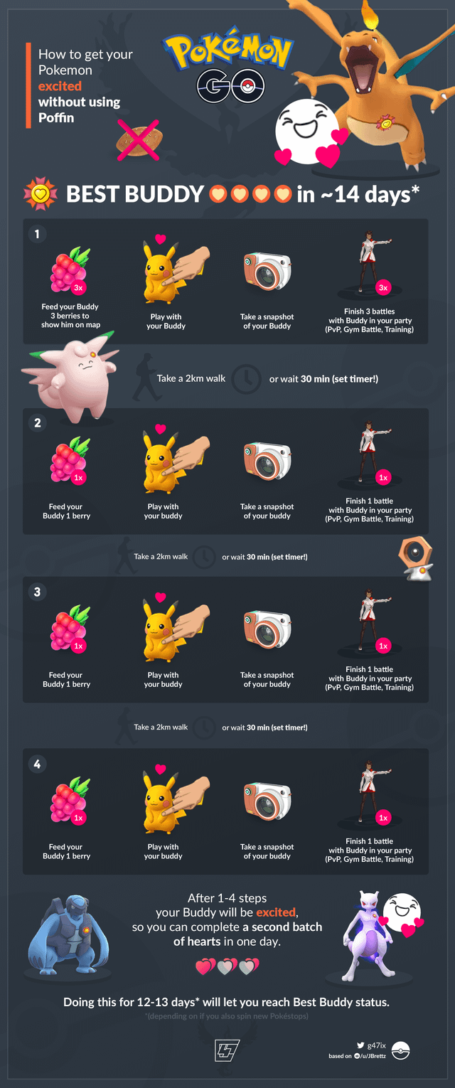 Gold Buddy Poffin Explained: Easy Way! Make Your Pokemon Your Best Friend!