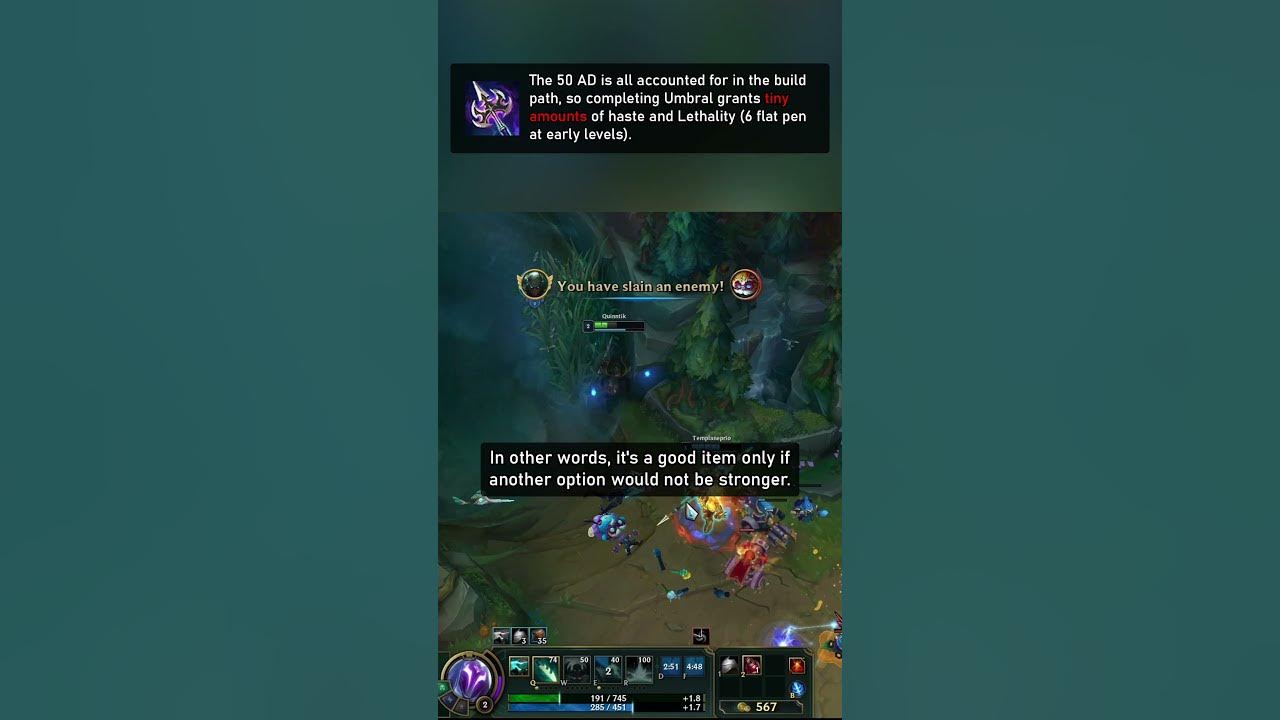 League of Legends Umbral Glaive: When Should You Build It? (And When You Shouldnt!)