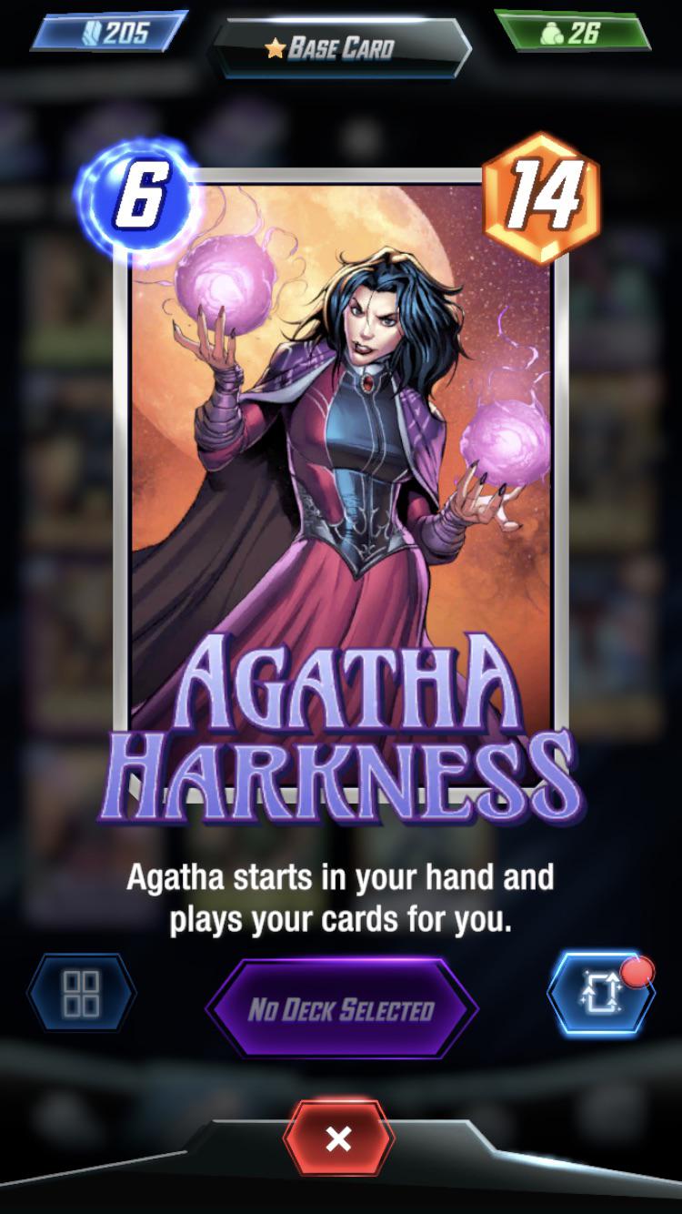 Marvel Snap Agatha Harkness: Good or bad? A simple look at her pros and cons.