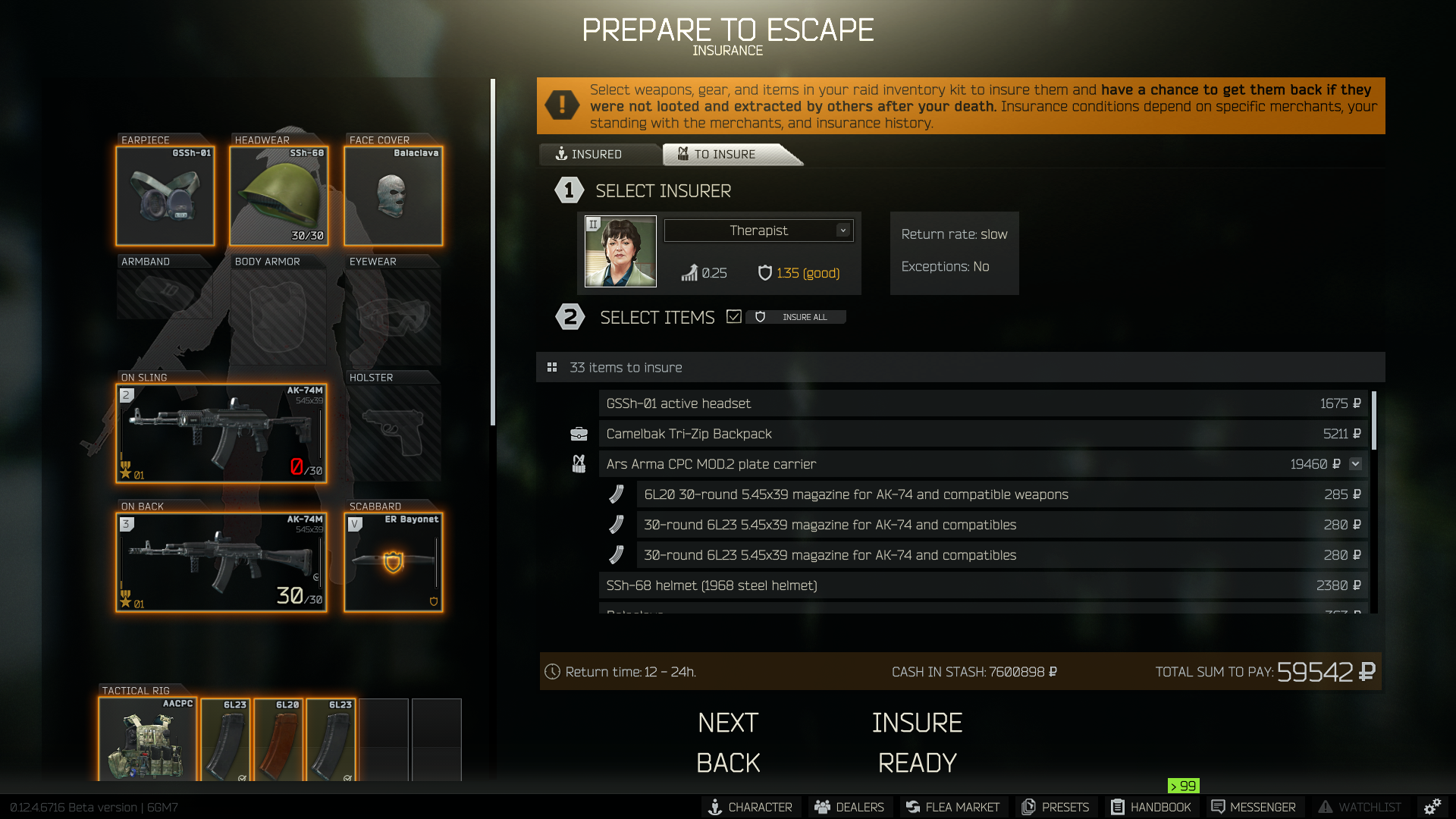 Tarkov Insurance Changes: A Breakdown of the New Rules for Your Loot