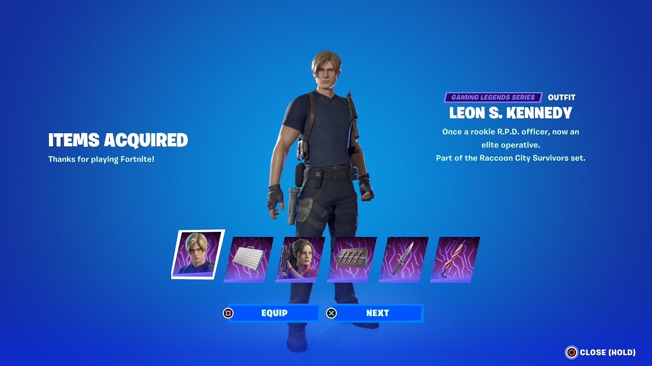 Leon Kennedy in Fortnite Item Shop: Get It Before Its Gone! Full Guide About This Skin.