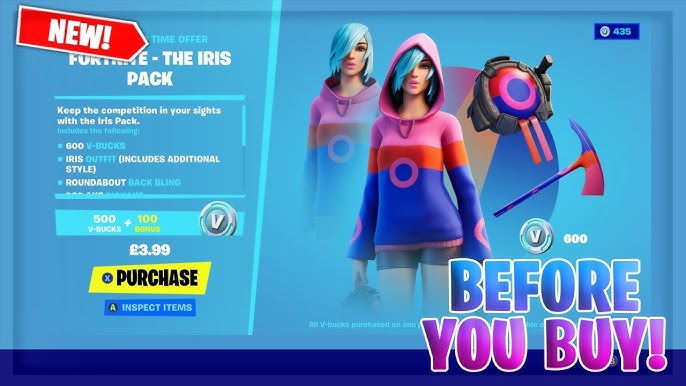 Want iris fortnite skin for sale? Learn where and how to get it!
