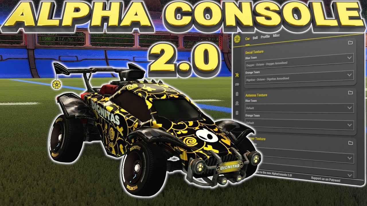 Alpha Console for Rocket League: Customize your car with these easy steps today