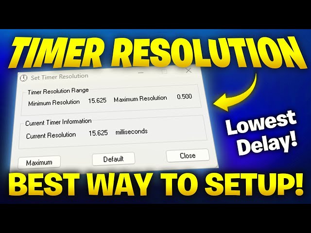 What is timer resolution on Windows? Simple guide to understand how it works for you!