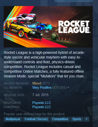 Steam Account With Rocket League Ready: Skip the Grind, Start the Fun Now!