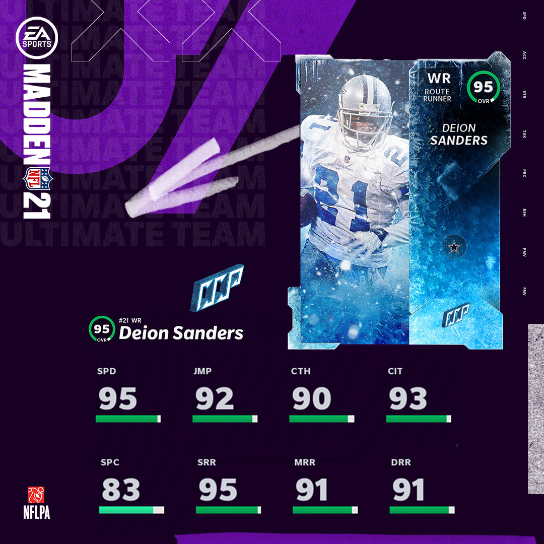 Deion Sanders MUTHead Rating (Is Prime Time Overpowered in Madden Ultimate Team)
