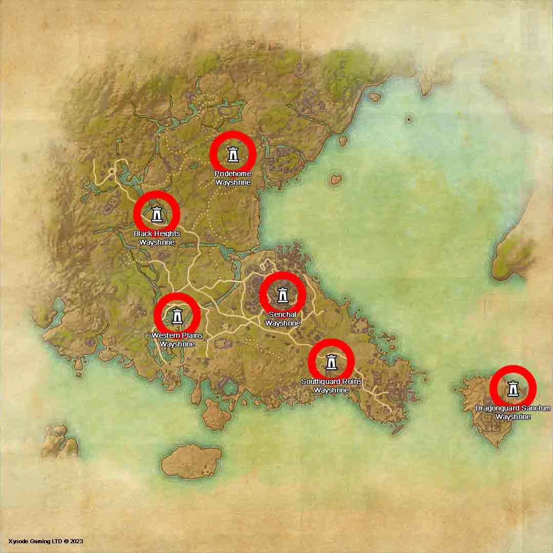Southern Elsweyr Map: Find the Best Places to Visit, Here Is Your Ultimate Map!