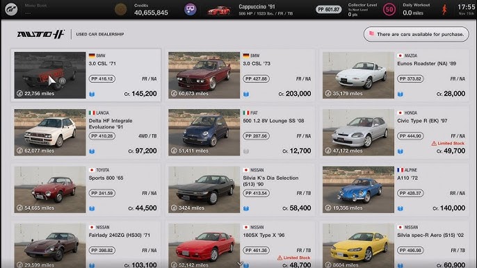GT7 Used Car Dealership Refresh: Whats New? (Check Out the Latest Car Offers)