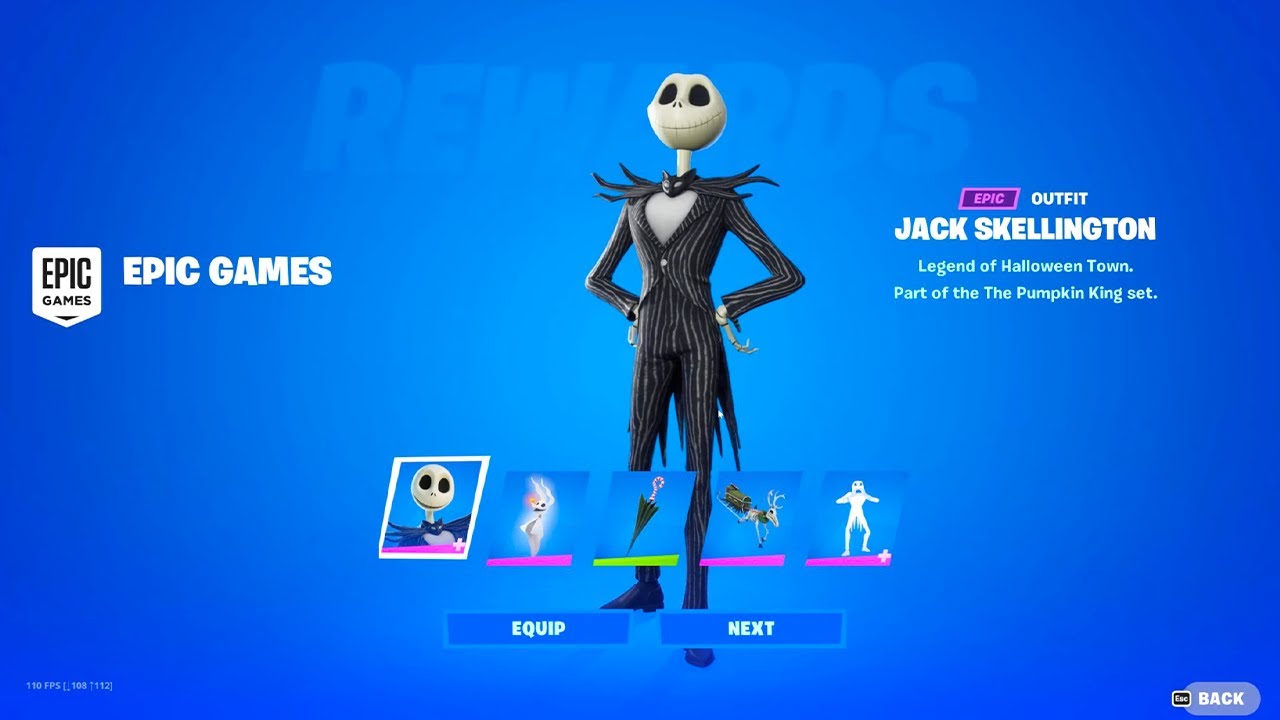 Jack Skellington Skin How to Unlock It Fast