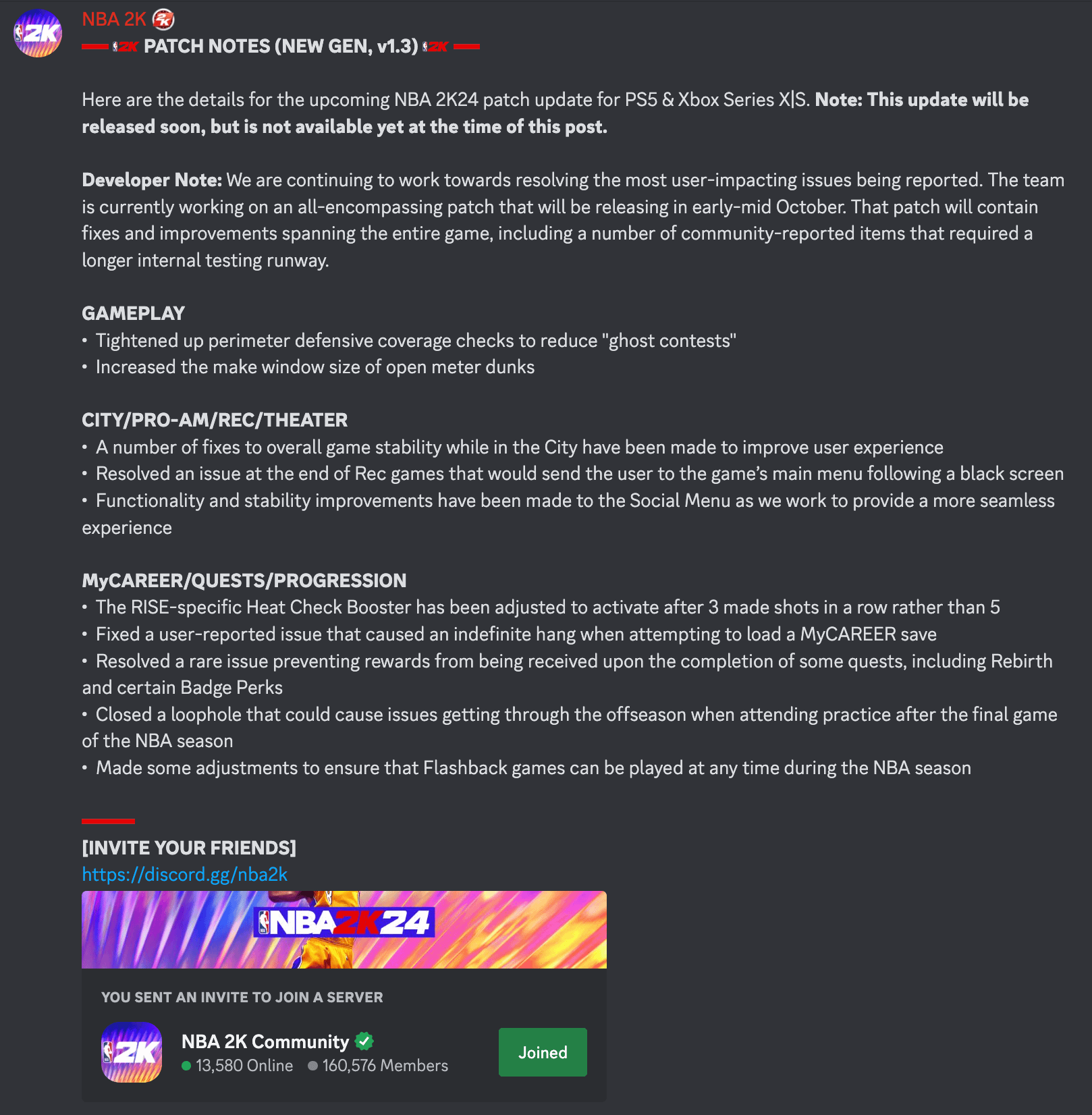 2k24 Current Gen Update Details: All the Changes Inside!