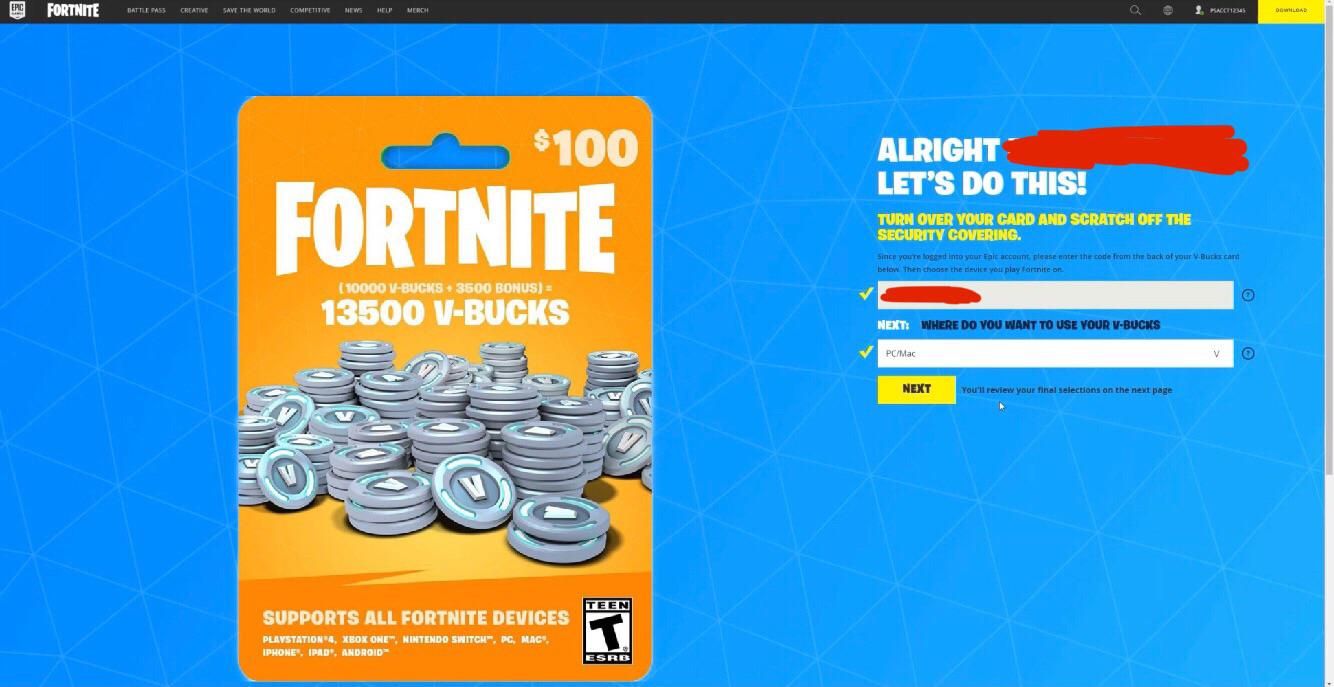 Fortnite V Bucks Card Code Not Used 2023: Legit Methods to Get Free V-Bucks