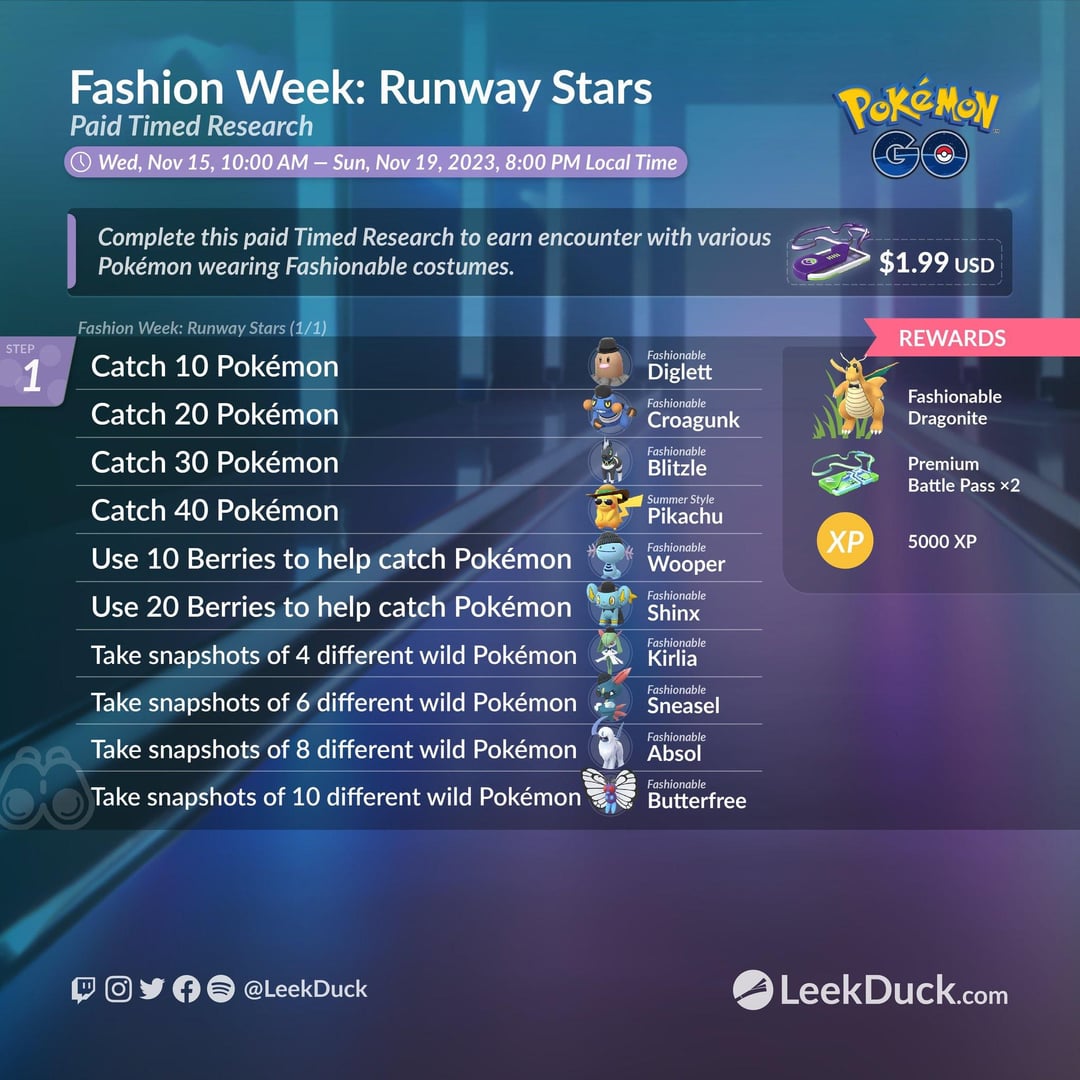 Pokemon Go Fashion Week Research: Is It Worth It? Find Out What Rewards You Can Get!