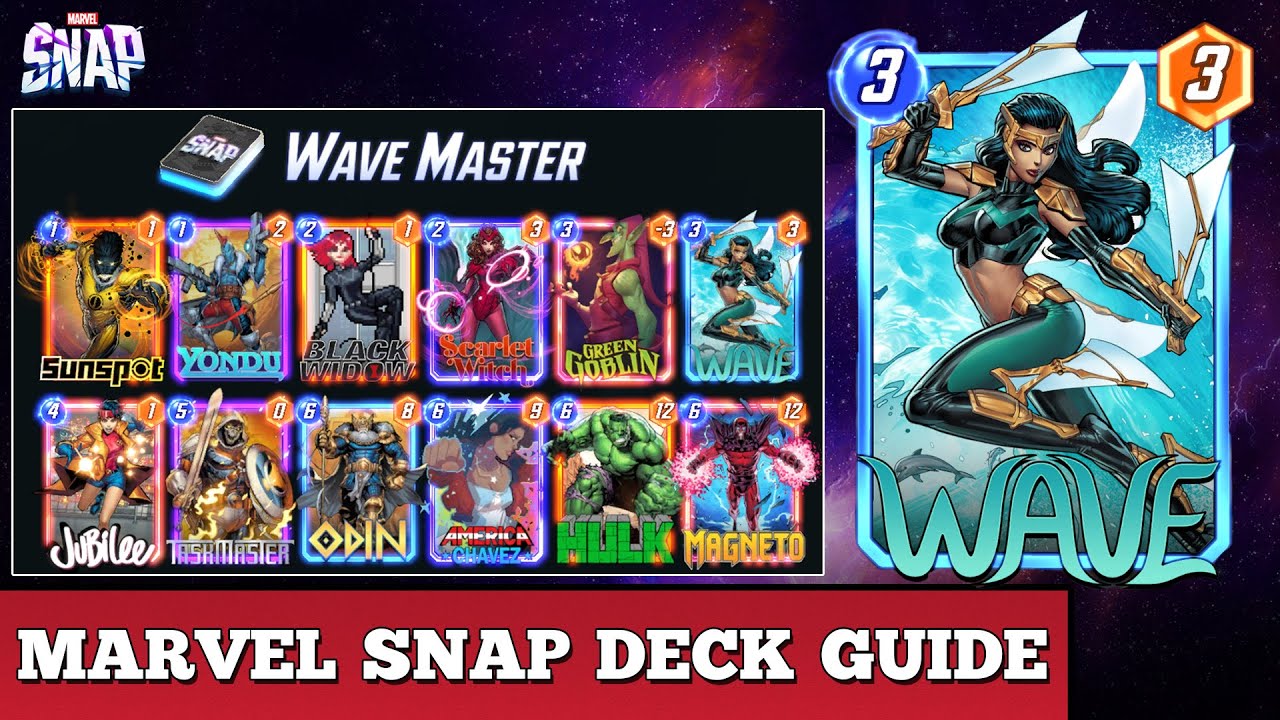 How to Win with Wave Decks Marvel Snap: Discover Simple Strategies for Victory!