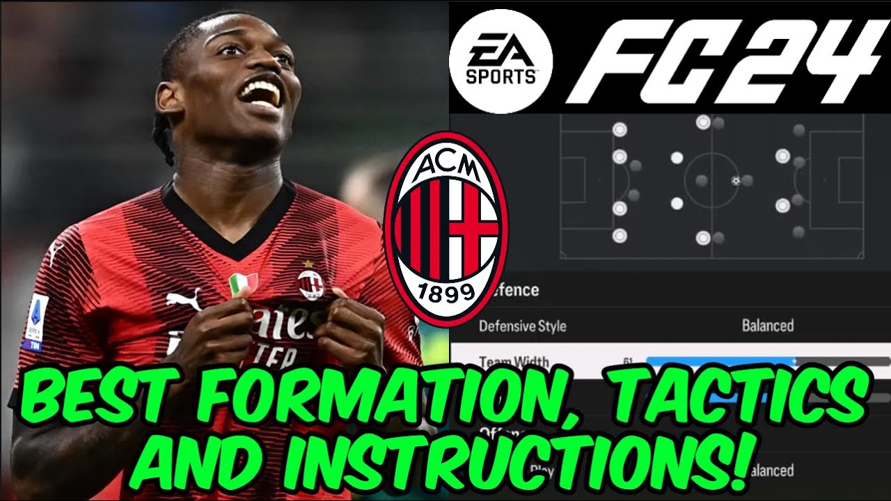 AC Milan FC24: Best Formation and Tactics? (Dominate the Pitch With These Strategies!)