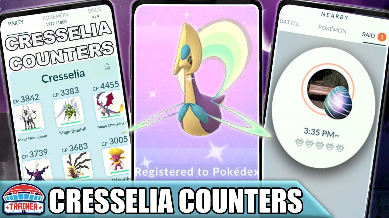 Cresselia Pokemon GO Moveset Guide: Top Tips For Trainers!