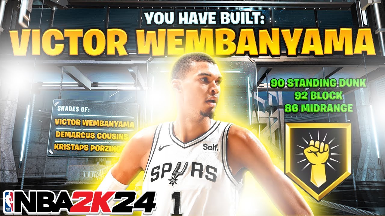 How to Use Victor Wembanyama in NBA 2K24: Tips and Tricks to Dominate with the New Star
