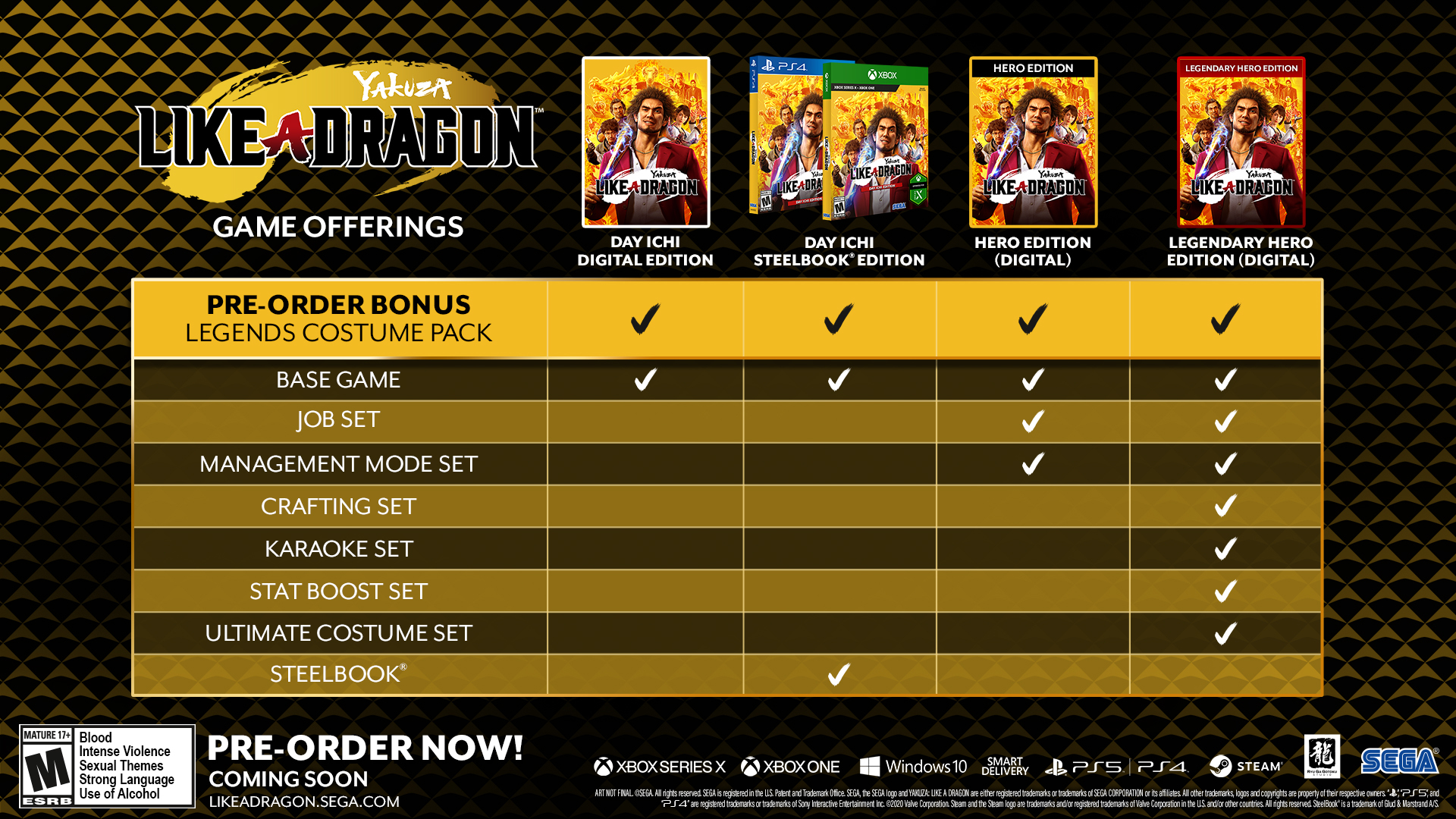 Like a Dragon Pre Order Bonus: Get Extra Goodies Now! (Whats Included Guide)
