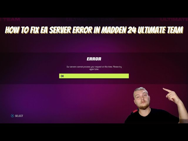 Madden 24 MUT Down Again? Troubleshooting Tips and Tricks!