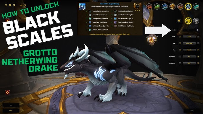 Grotto Netherwing Drake Black Scales: The Ultimate Guide for Players!