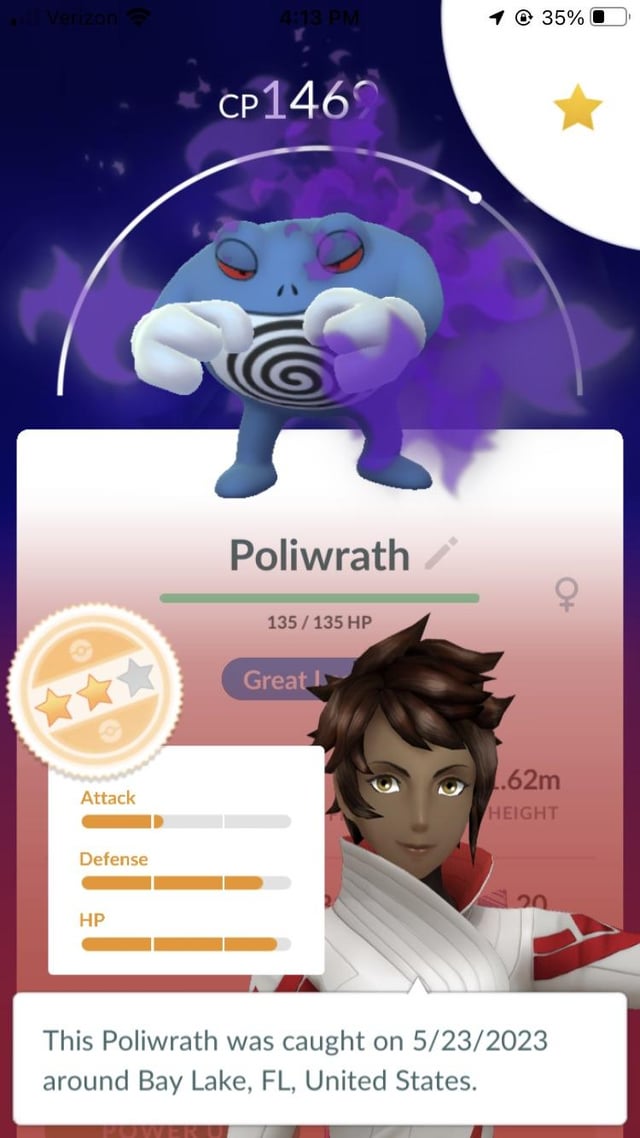 Poliwrath Pokémon GO PVP: Great League & Ultra League Viability
