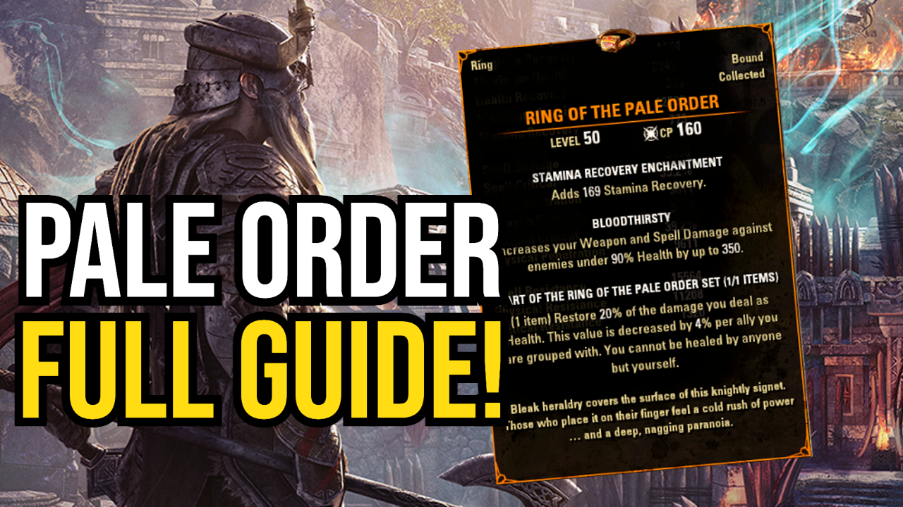 New Ring of the Pale Order in ESO? All Details with Location.