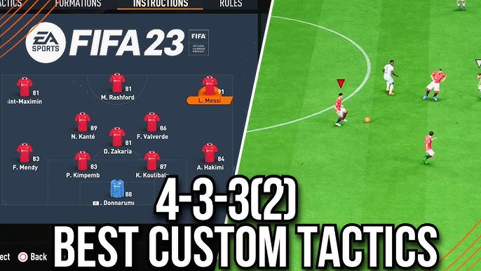 Using Hakimi in FIFA 23: Best Tactics and Instructions.