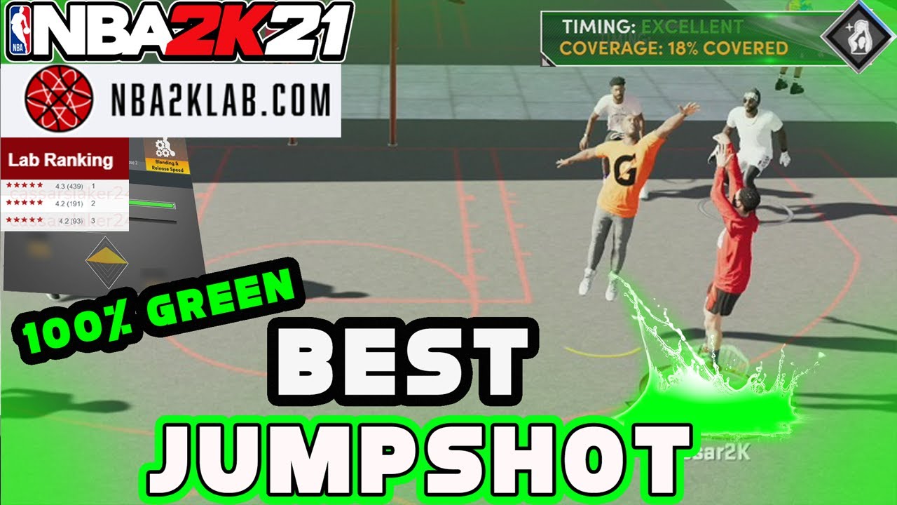 Best 2k lab jumpshot for your MyPlayer (simple tips for green lights)