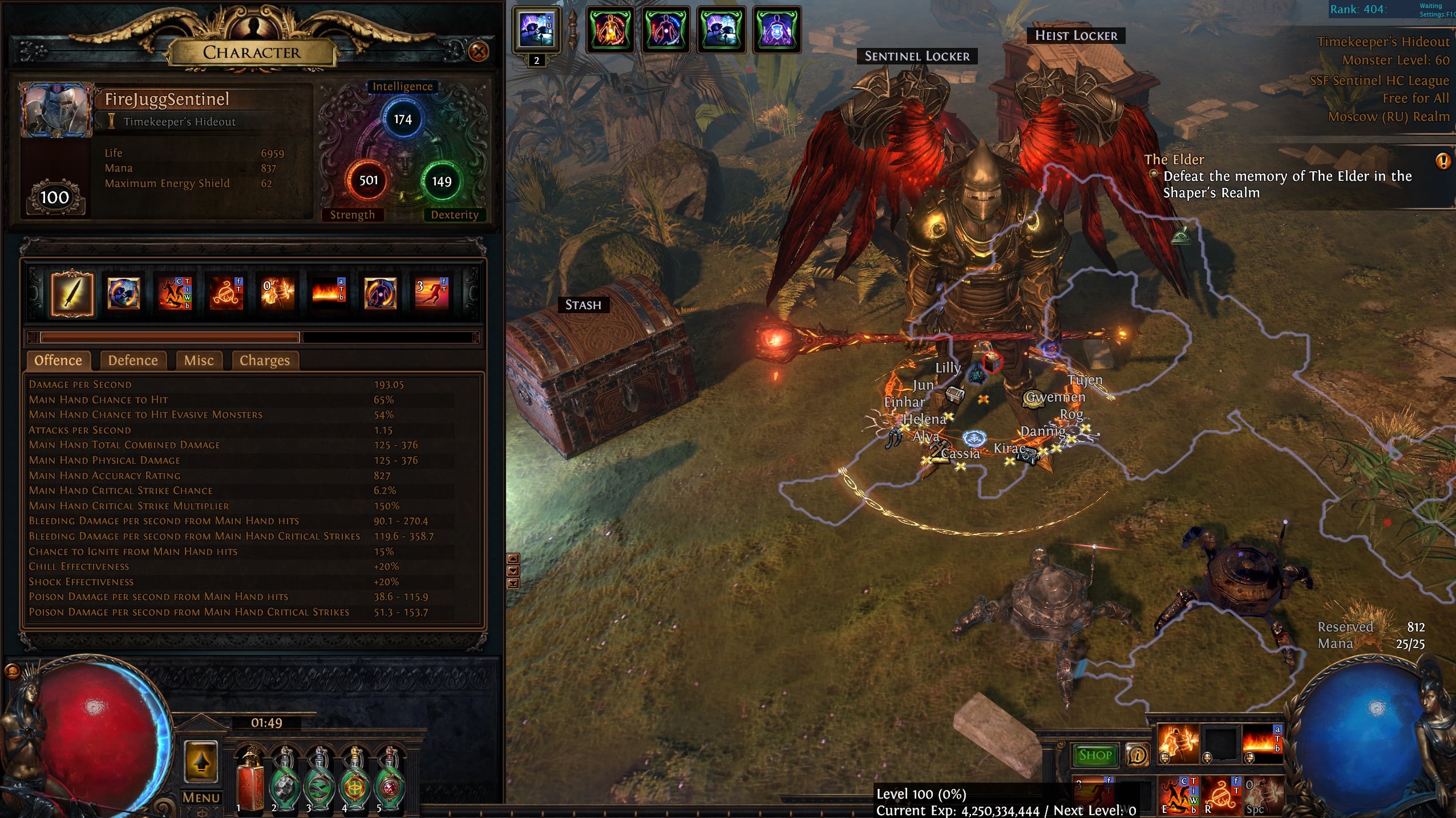 Max level in Path of Exile explained: What happens after you hit level 100? Let me tell you!