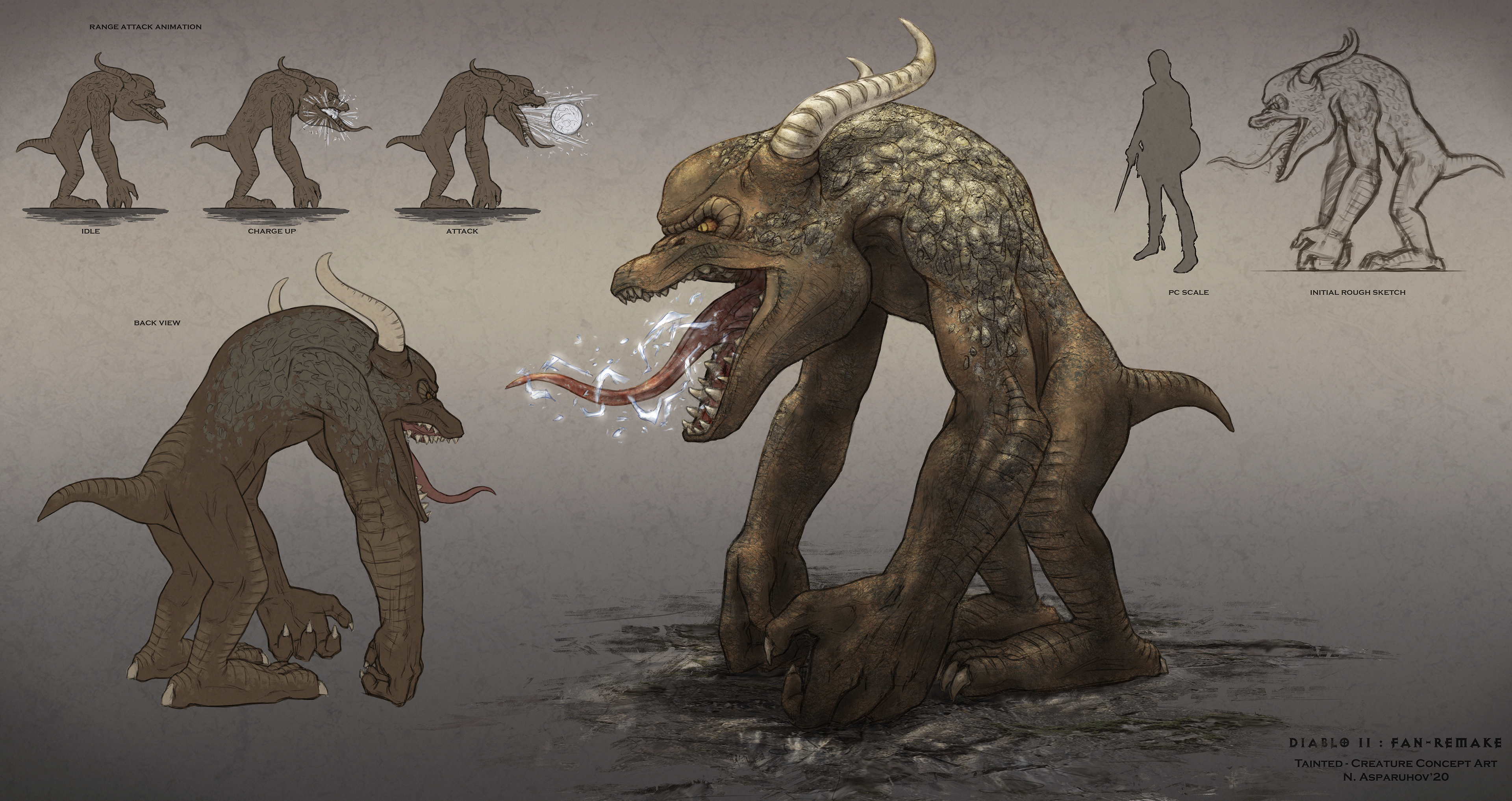 Diablo 2 Concept Art: Early Looks & Cool Designs!