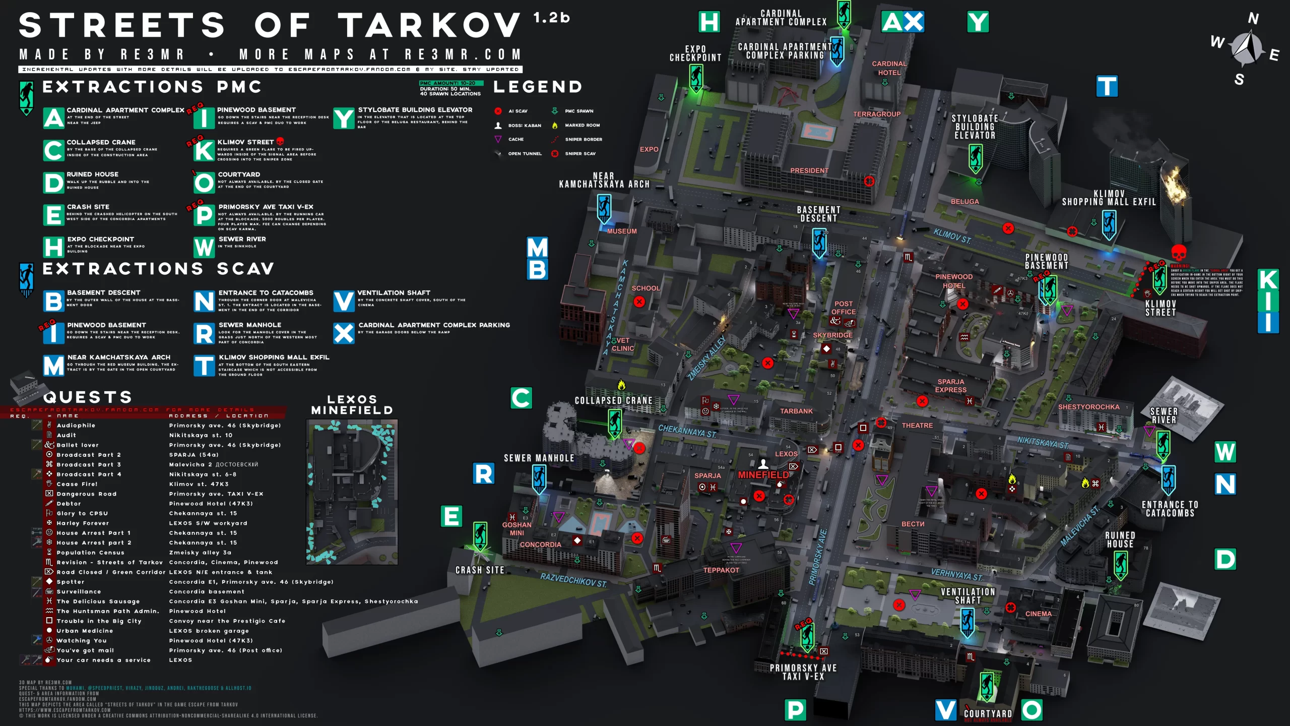 Streets of Tarkov Map 2024: The Ultimate Guide (Simple Tips for New Players)