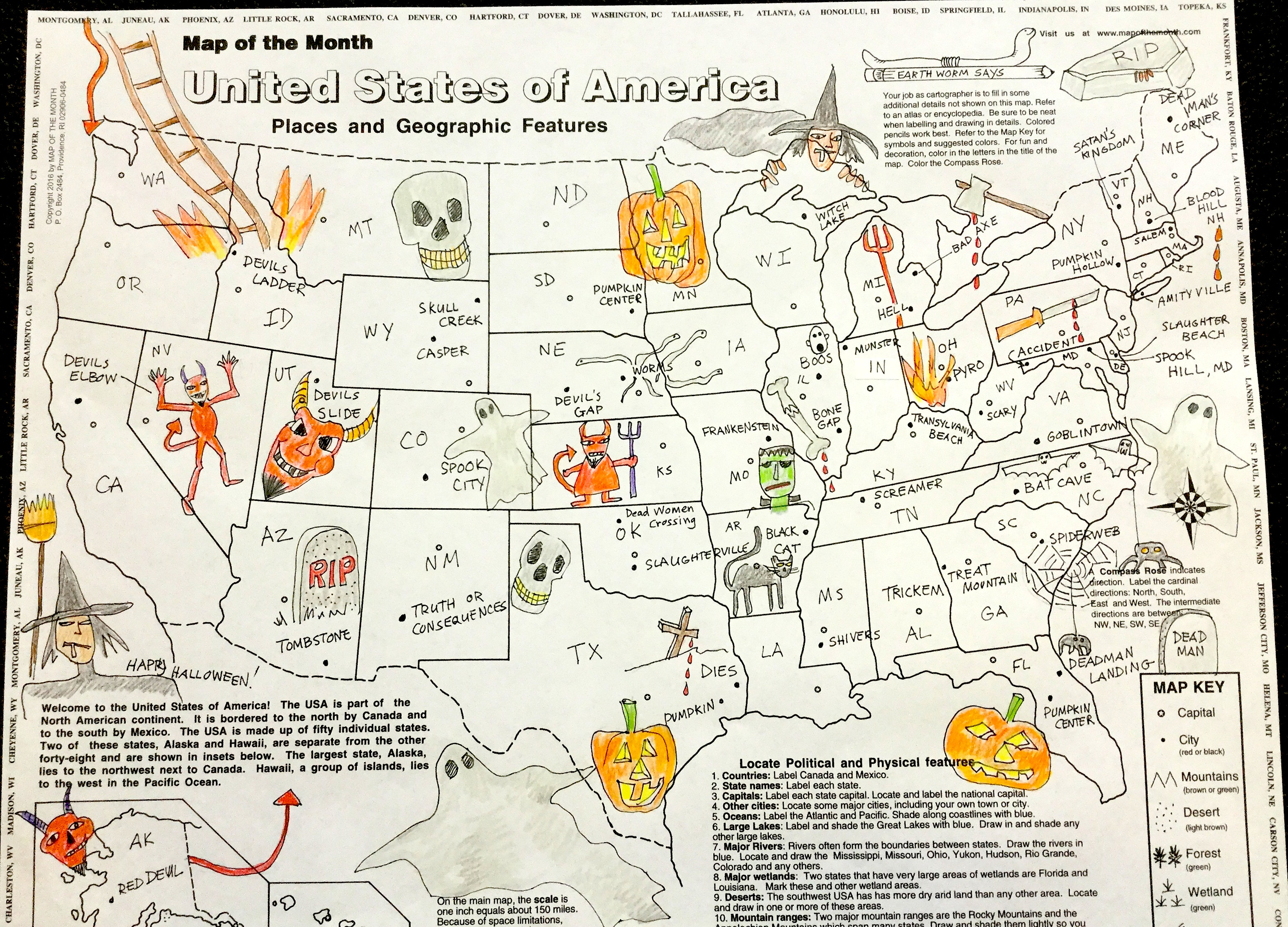 Need Halloween Maps? Find Spooky Spots Near You With These Resources