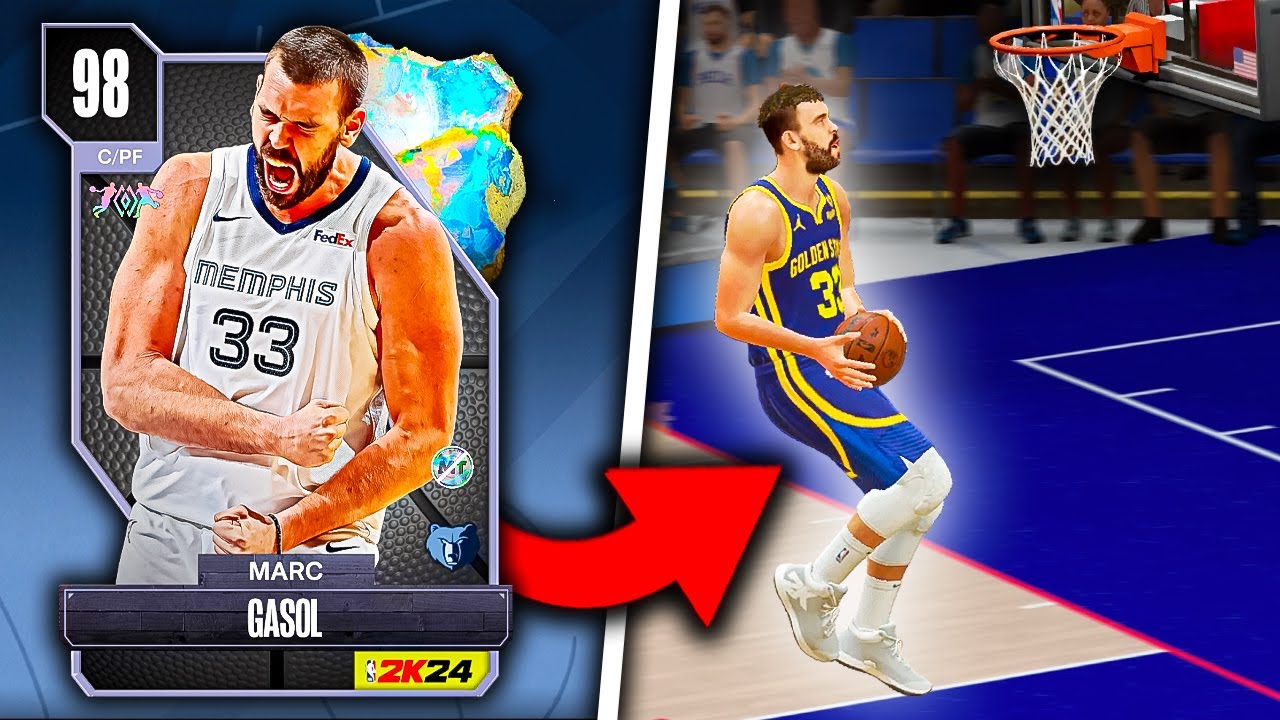 Marc Gasol 2k24: Check the Overall of this player in my team mode