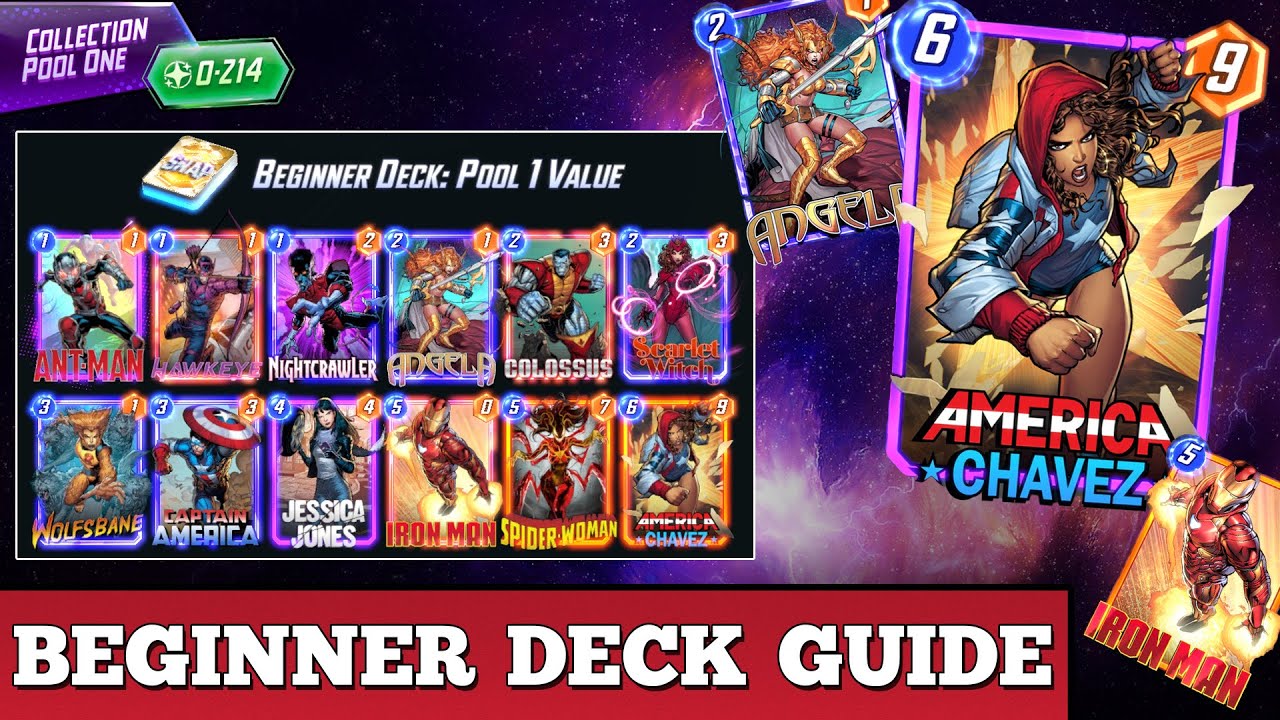 Marvel Snap Pool 1: Best Starter Cards & Decks (Easy Wins!)