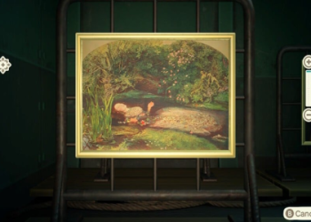 acnh: How to Tell a Real vs Fake wild painting right half.