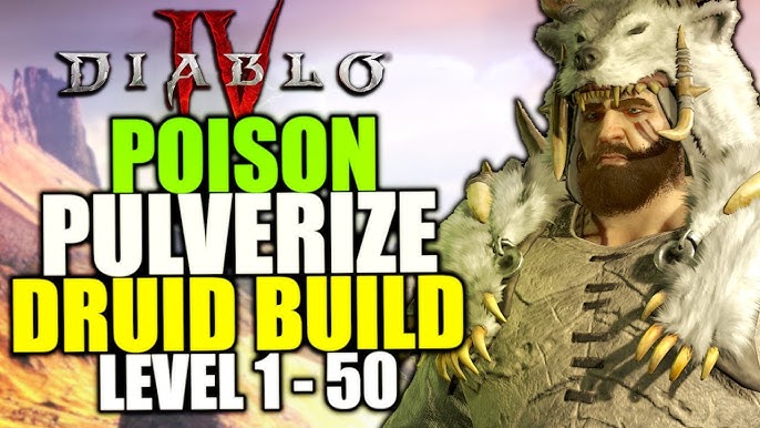 This Diablo 4 Druid Pulverize Build Is Super Easy: Get to Max Level Fast