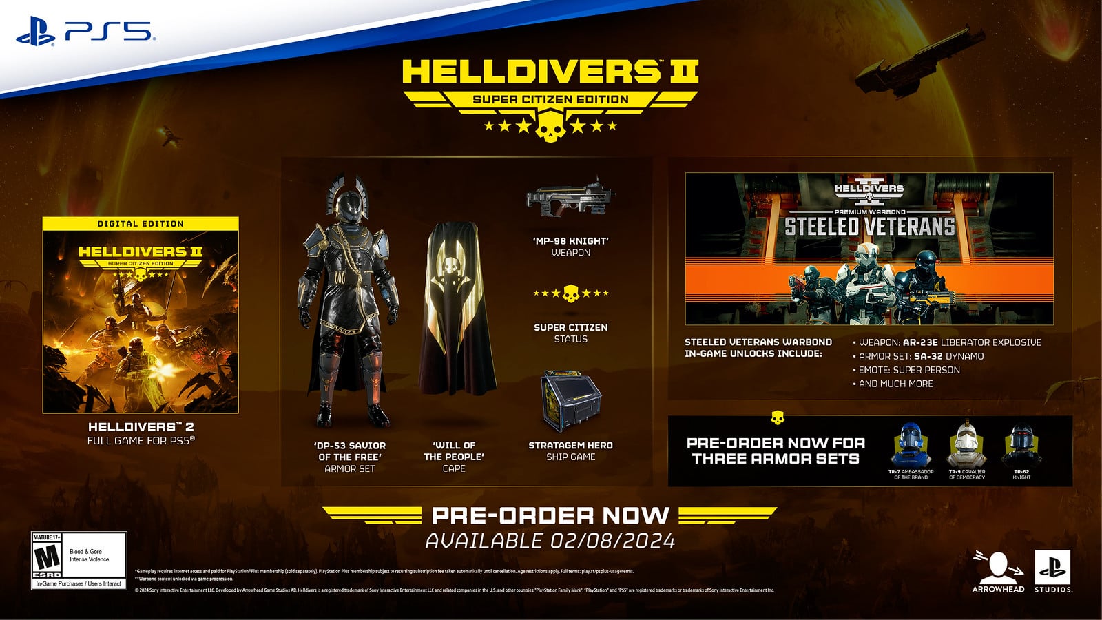 Helldivers 2 Steam Pre-Order: Unlock Exclusive Content!