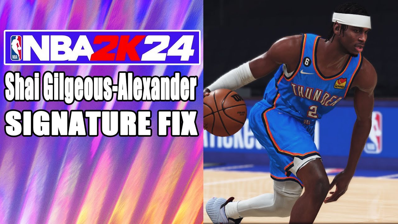 Shai Gilgeous-Alexander 2k24 Gameplay: Watch SGAs Signature Moves in Action!