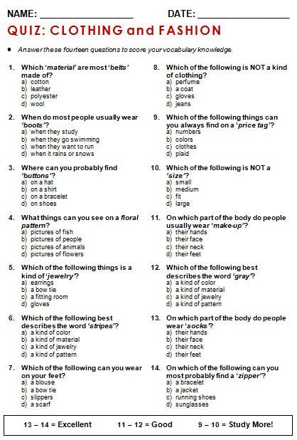 Fashion Trivia Questions for Everyone:  Test Your Knowledge and Learn Something New about Fashion!