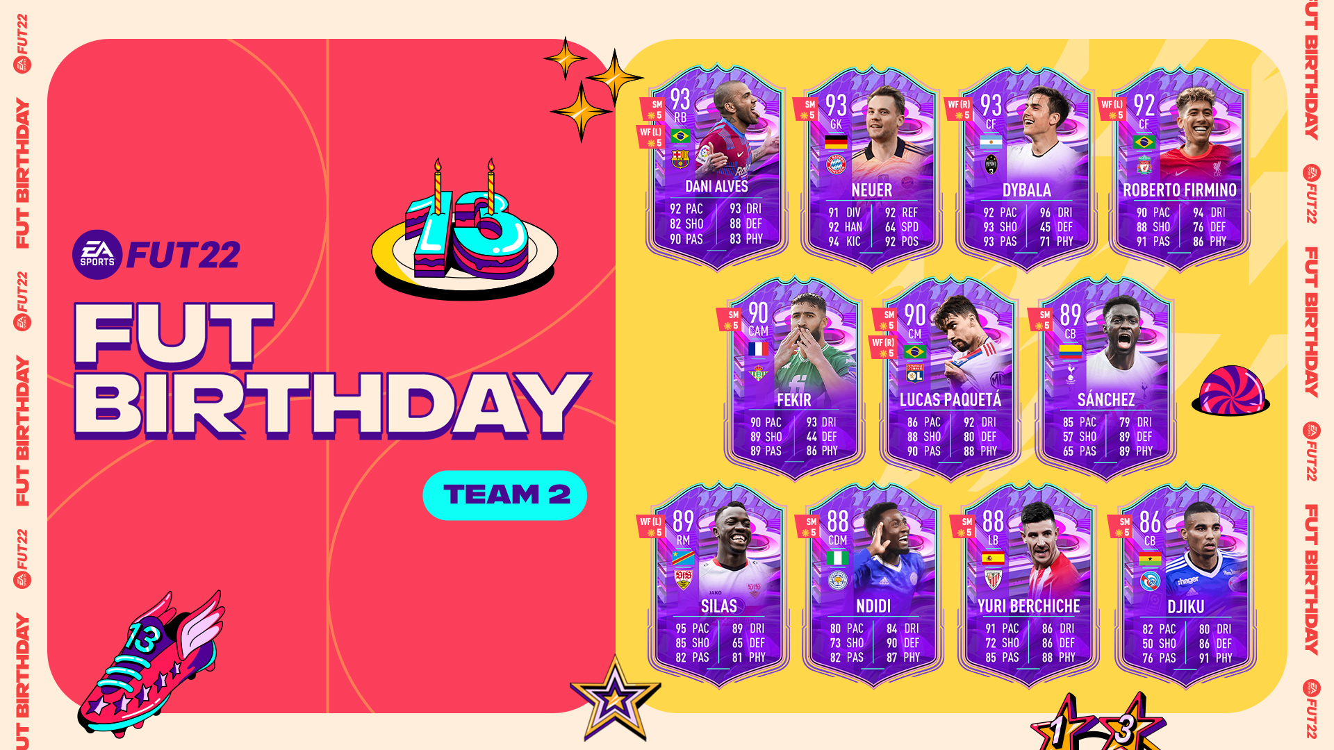 Best FUT Birthday FIFA 22 Players:Who Should You Get ?
