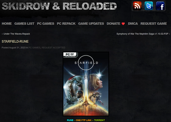 Starfield by Skidrow: The Latest News and How to Get It