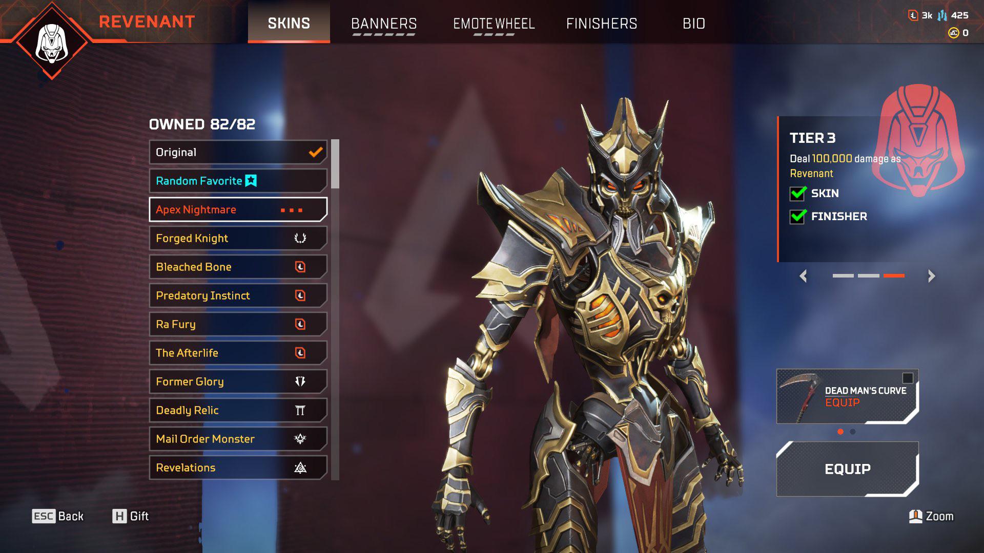 Revenant Apex Skins: Which One Is Right for You?
