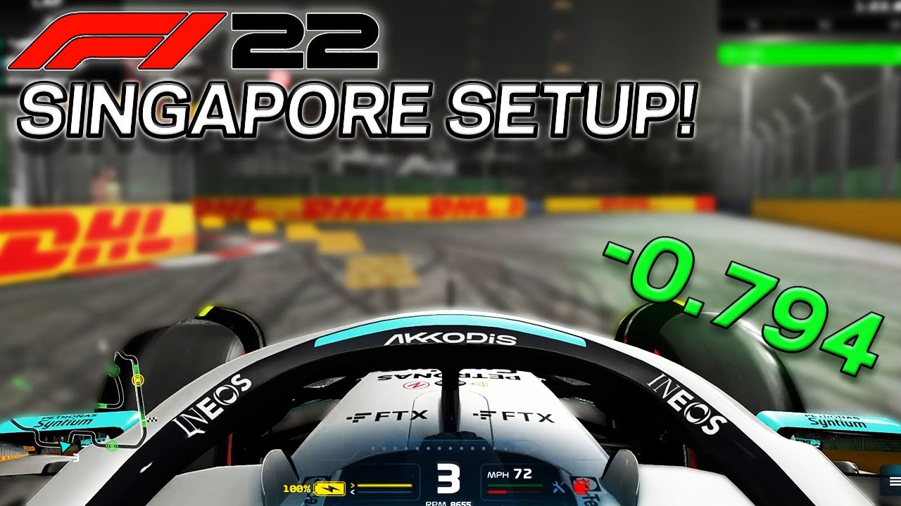 Dominate the Track: Top F1 22 Singapore Setup Secrets!