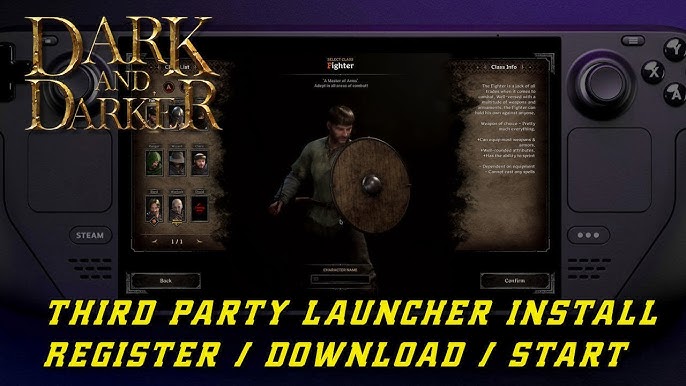 Dark and Darker: How to Use the Blacksmith Installer.